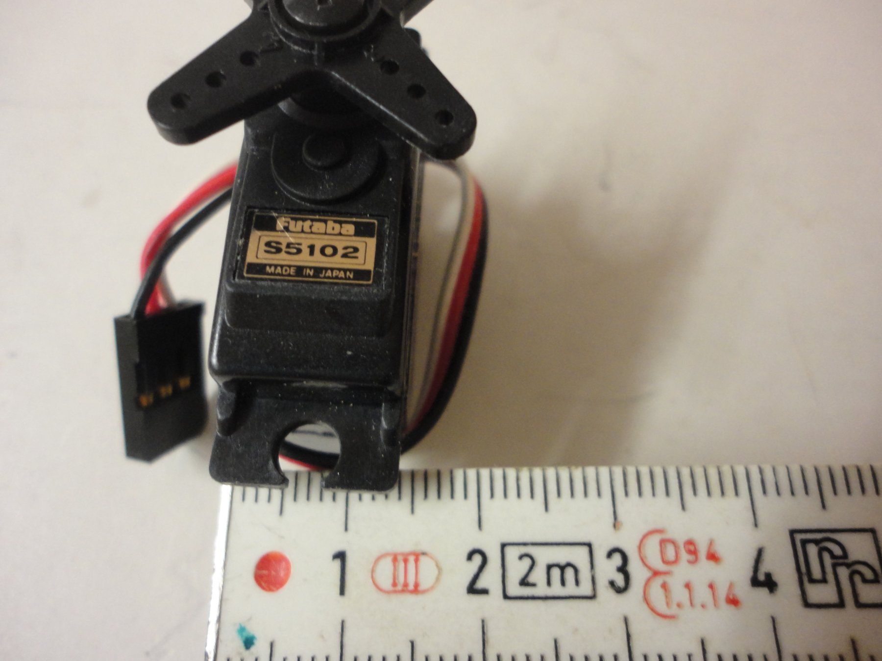 Futaba RC Modellbau: Futaba Micro Servo S5102 Metallgetriebe Neu – Neu und originalverpackt aus Horgen von RcModell 5