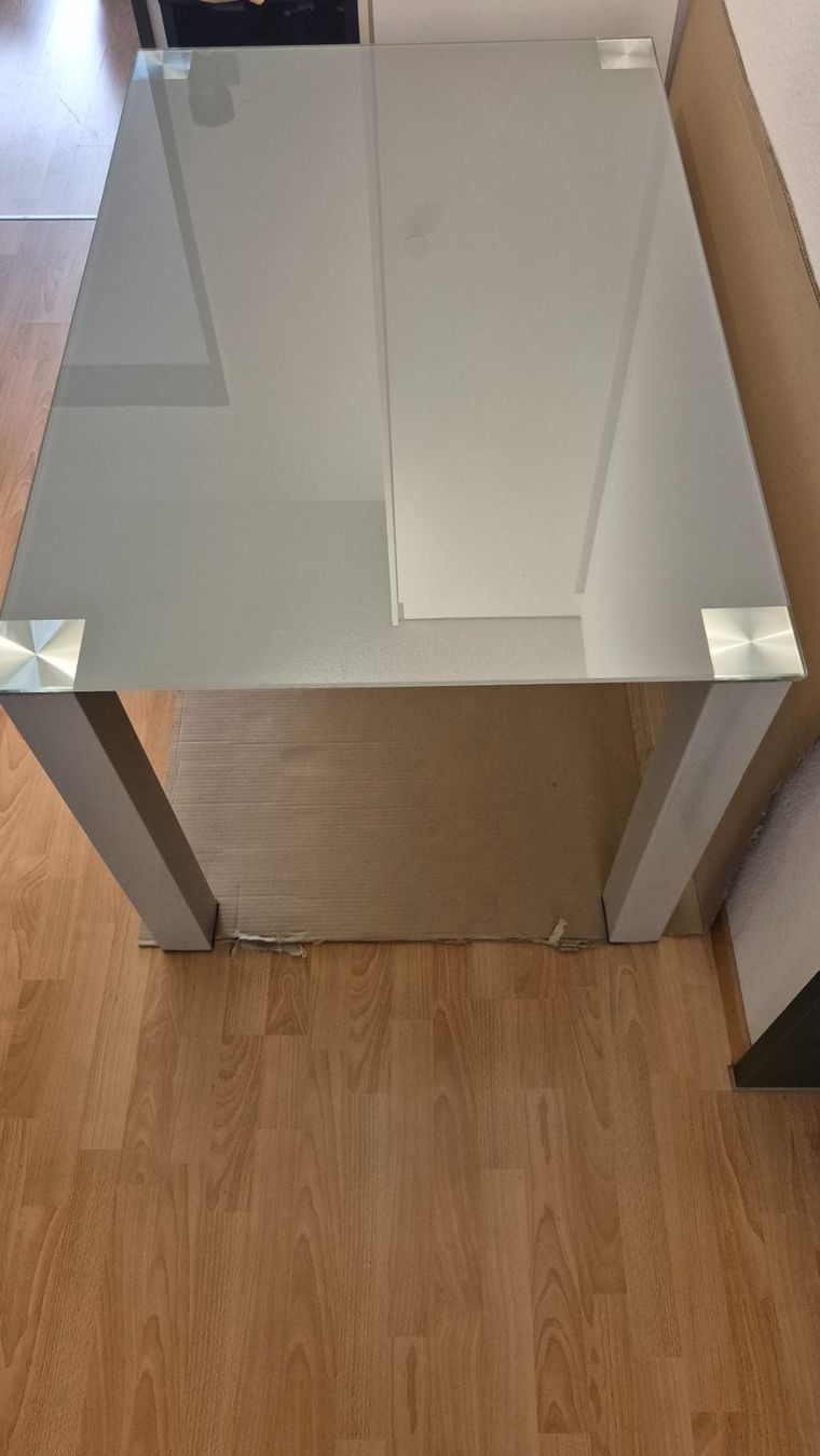 Tables: Glastisch Grau – D'occasion à Hünenberg par Rookie200 3