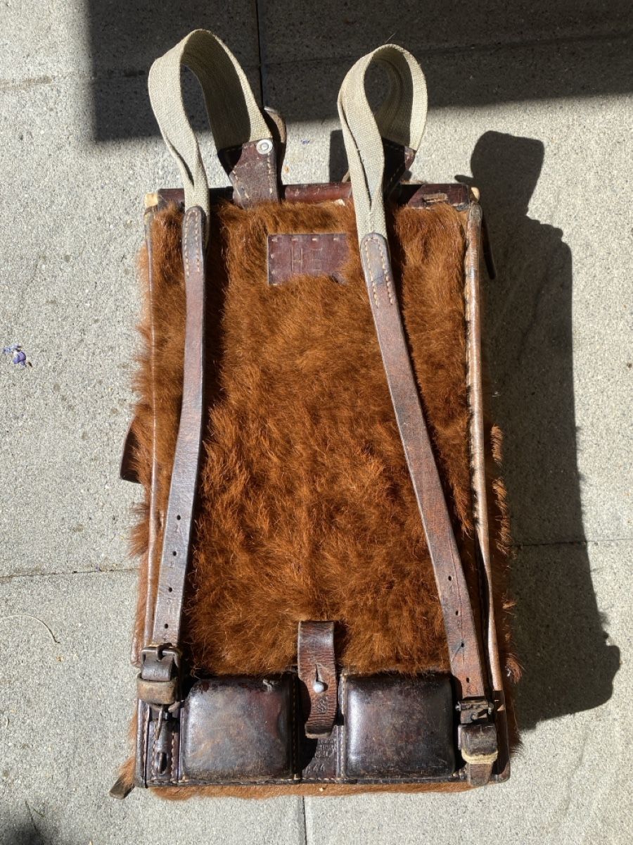 Schweizer Armee Zaini: Militär Rucksack 1944 – Usato da Sursee venduto da lucialiani 1