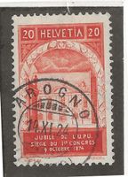 AROGNO 25.11.24 auf Zu#167 Mi#192 Vollstempel [11B7]