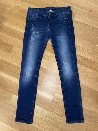 Dunkelblaue Gang Jeans, Grösse 27, Top Zustand!