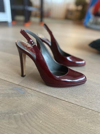 Rene Caovilla Burgundy Pumps EU 38,5