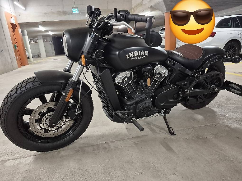 Indian Motorcycle Chopper: Top Indian Scout Bobber – Usato da Allschwil venduto da gintonic9 3
