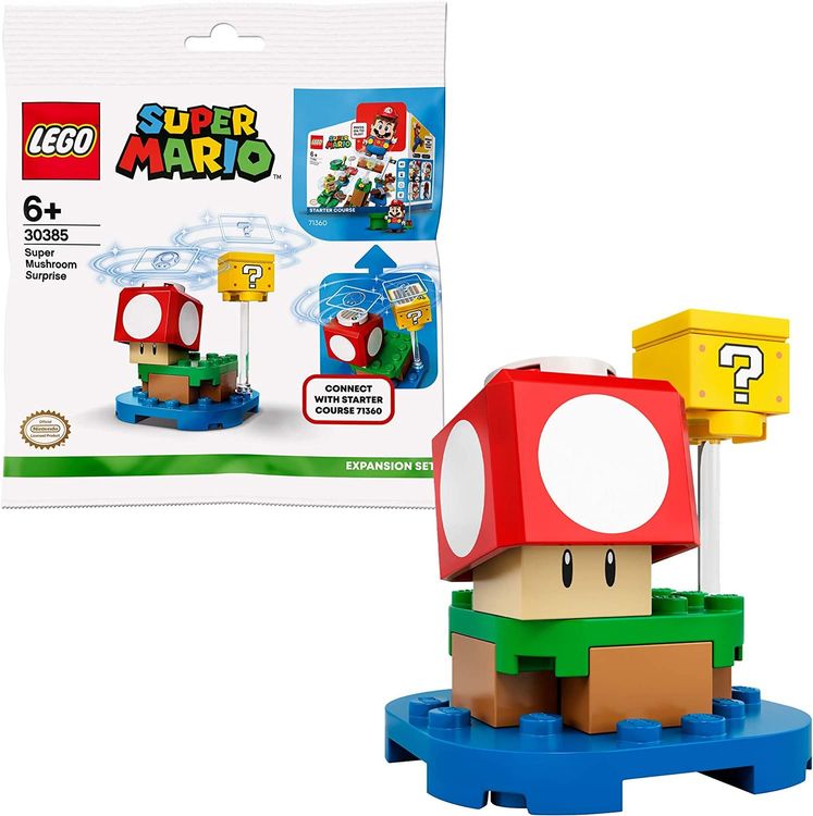 LEGO 30385 Super Mario Mushroom Surprise Neu & Sealed 1