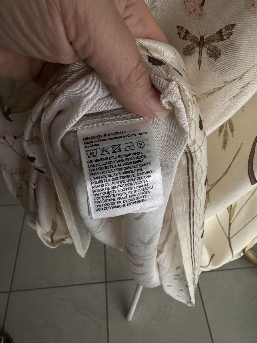 H&M Tuniken: Luftige Bluse / Tunika / Kleid beige – Neu (gemäss Beschreibung) aus Muttenz von einfach-schoen 3