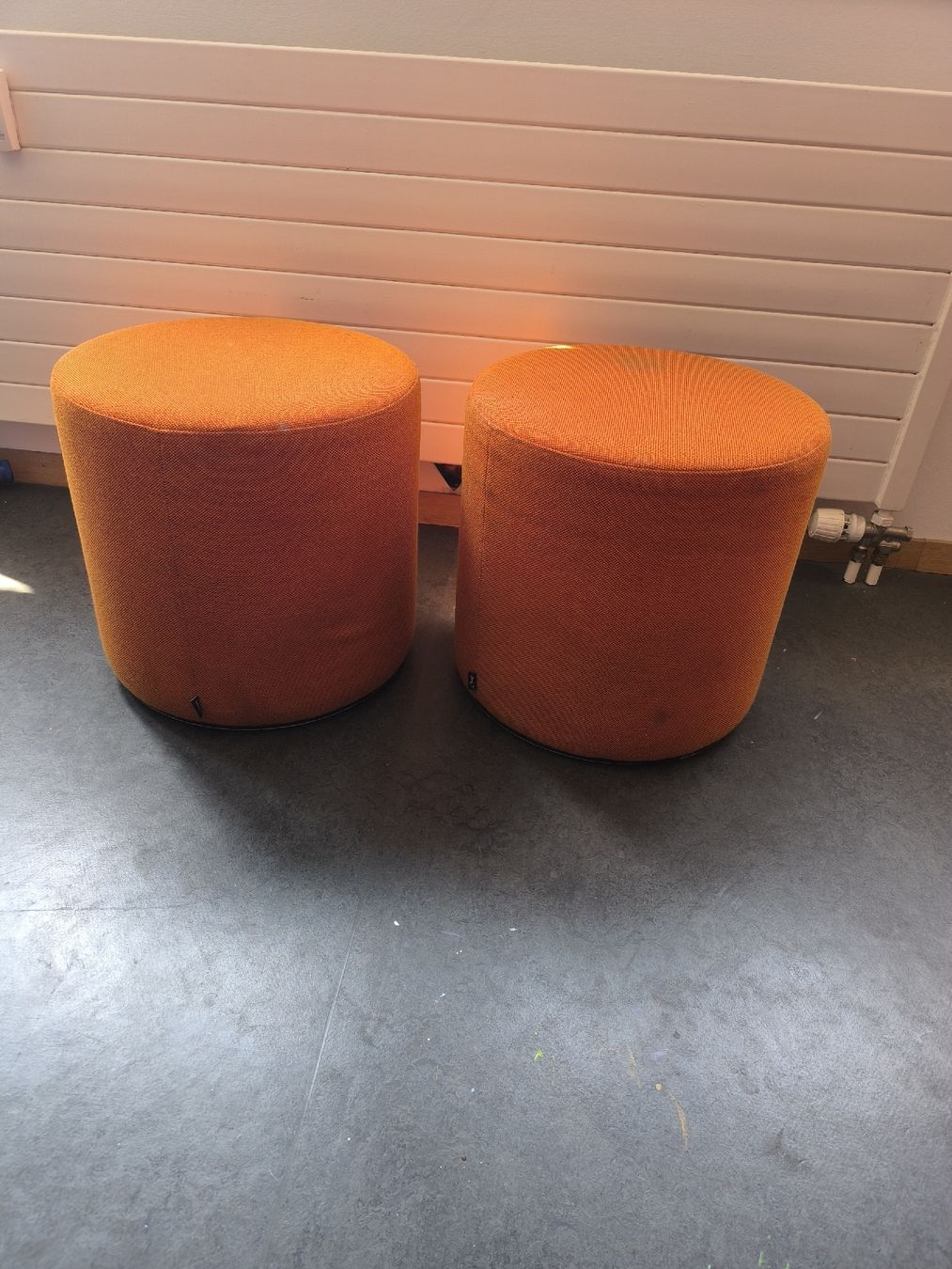 Vitra Sgabelli: 2x Vitra Visiona Hocker Orange – Usato da Zürich venduto da pokebros 2