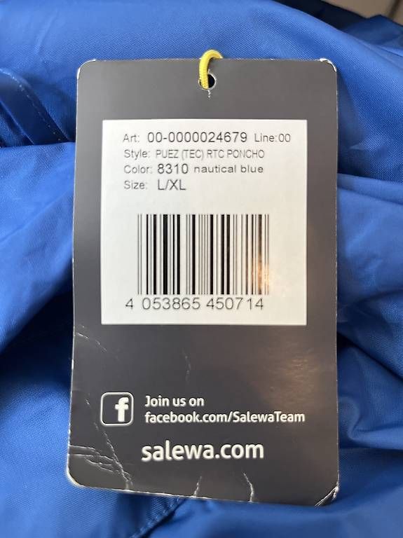 Giacche: Salewa Herren Regenponcho – Usato da Riehen venduto da daeweritz 2