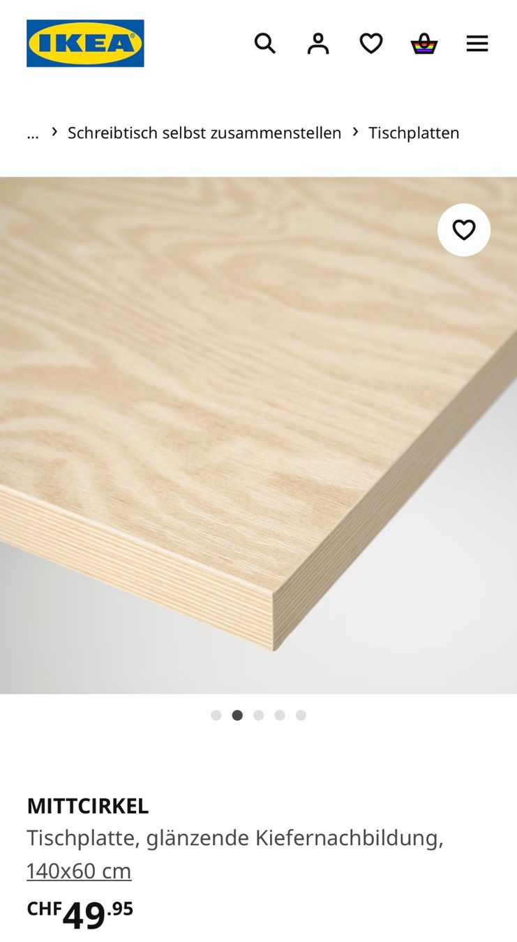 Ikea Scrivanie: IKEA Schreibtisch – Usato da Zürich venduto da Filipipo