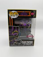 Funko Pop! Black Panther (Black Light) #891 Special Edition