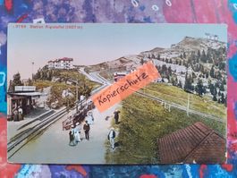 AK Antik Station Rigistaffel belebt