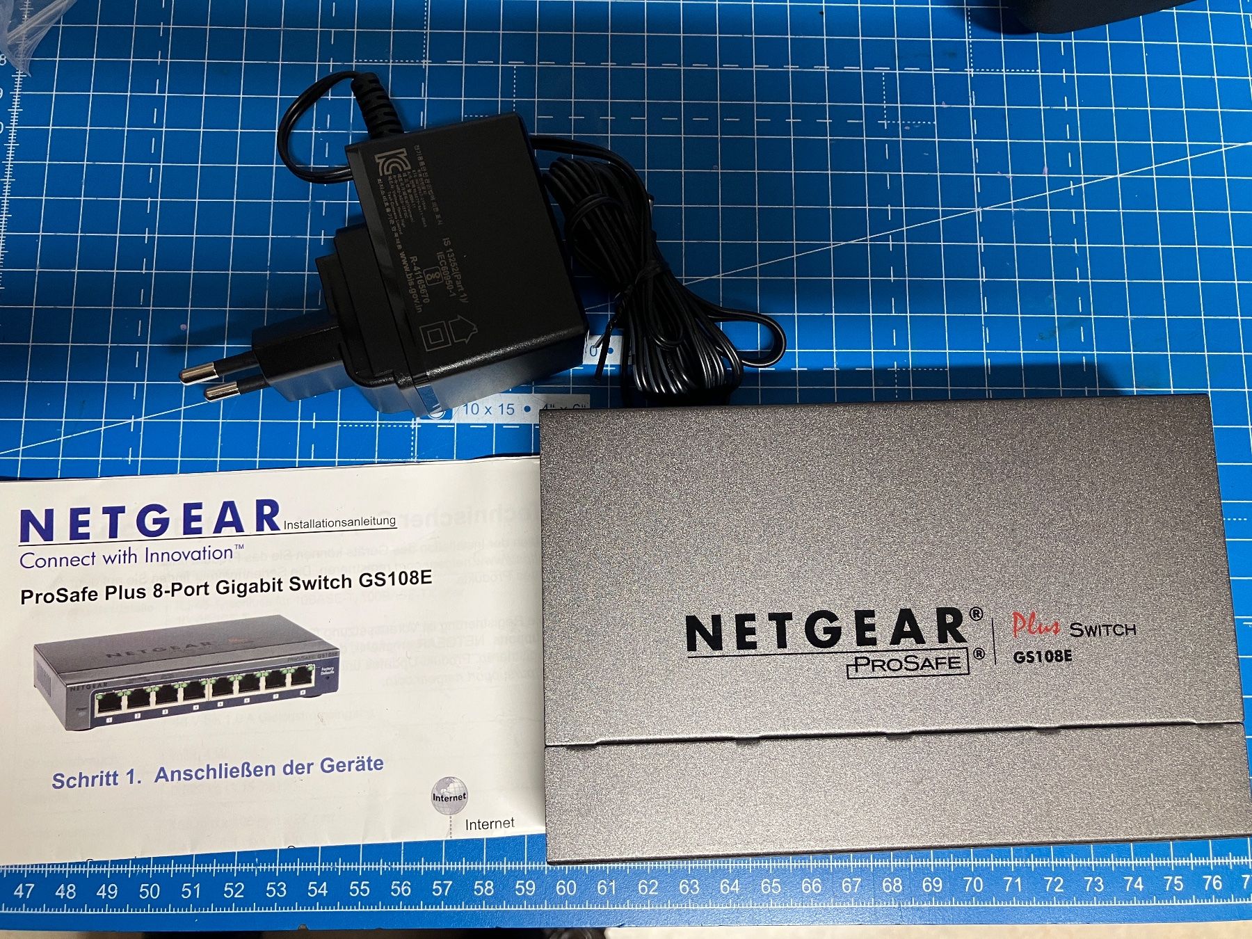 Netgear Hub & Switch: Netgear Switch GS108E – Usato da Brunnen venduto da Obw16 1