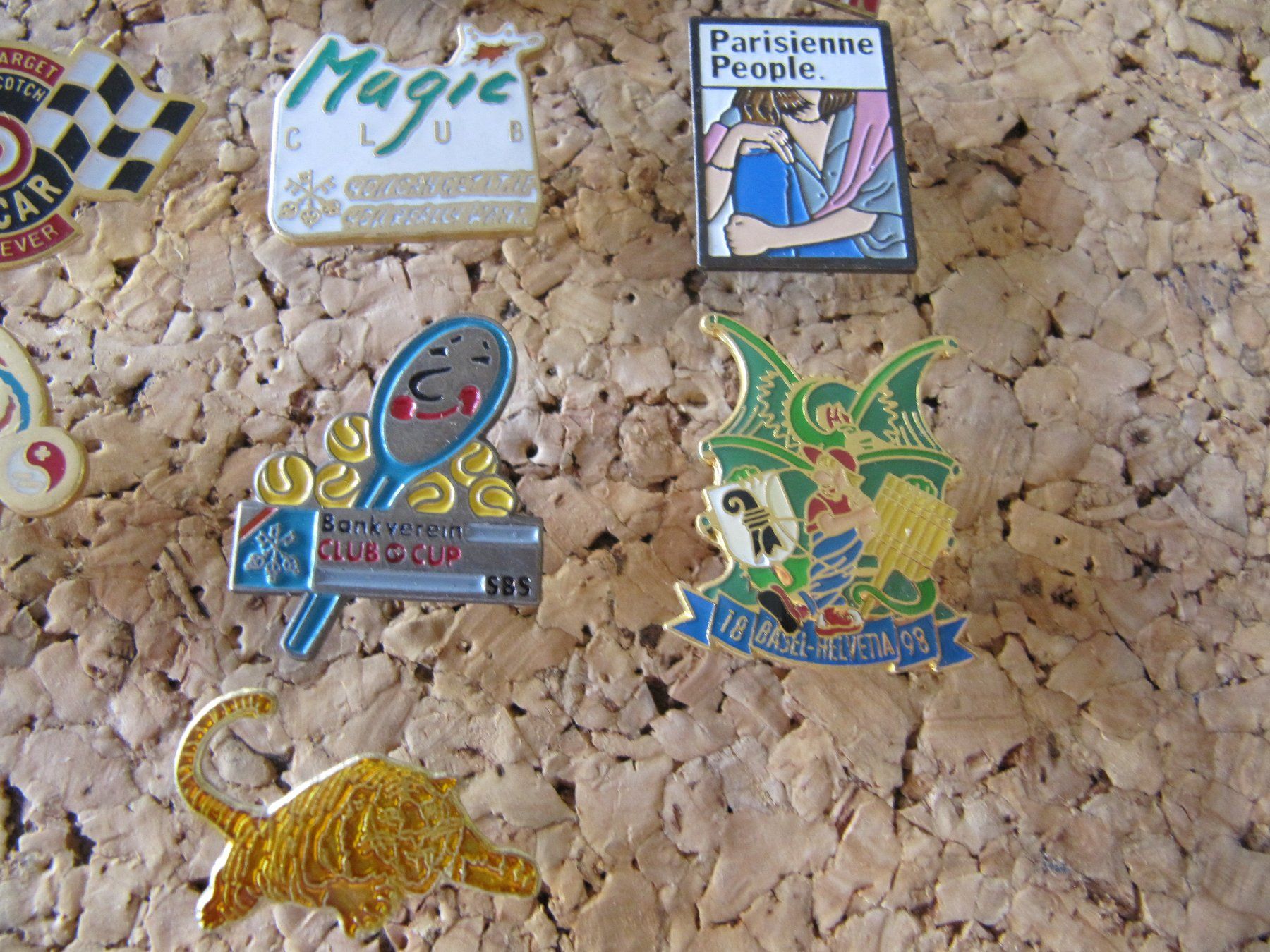Swiss Placchette & Badge: Pin - Sammlung  #P11 – Usato da Basel venduto da Kuba2 4