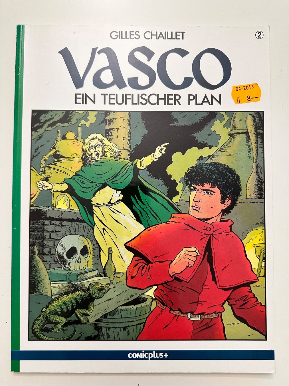 Fumetti: VASCO BAND 2 - EIN TEUFLISCHER PLAN - GILLES CHAILLET – Usato da Münsingen venduto da Ganjam