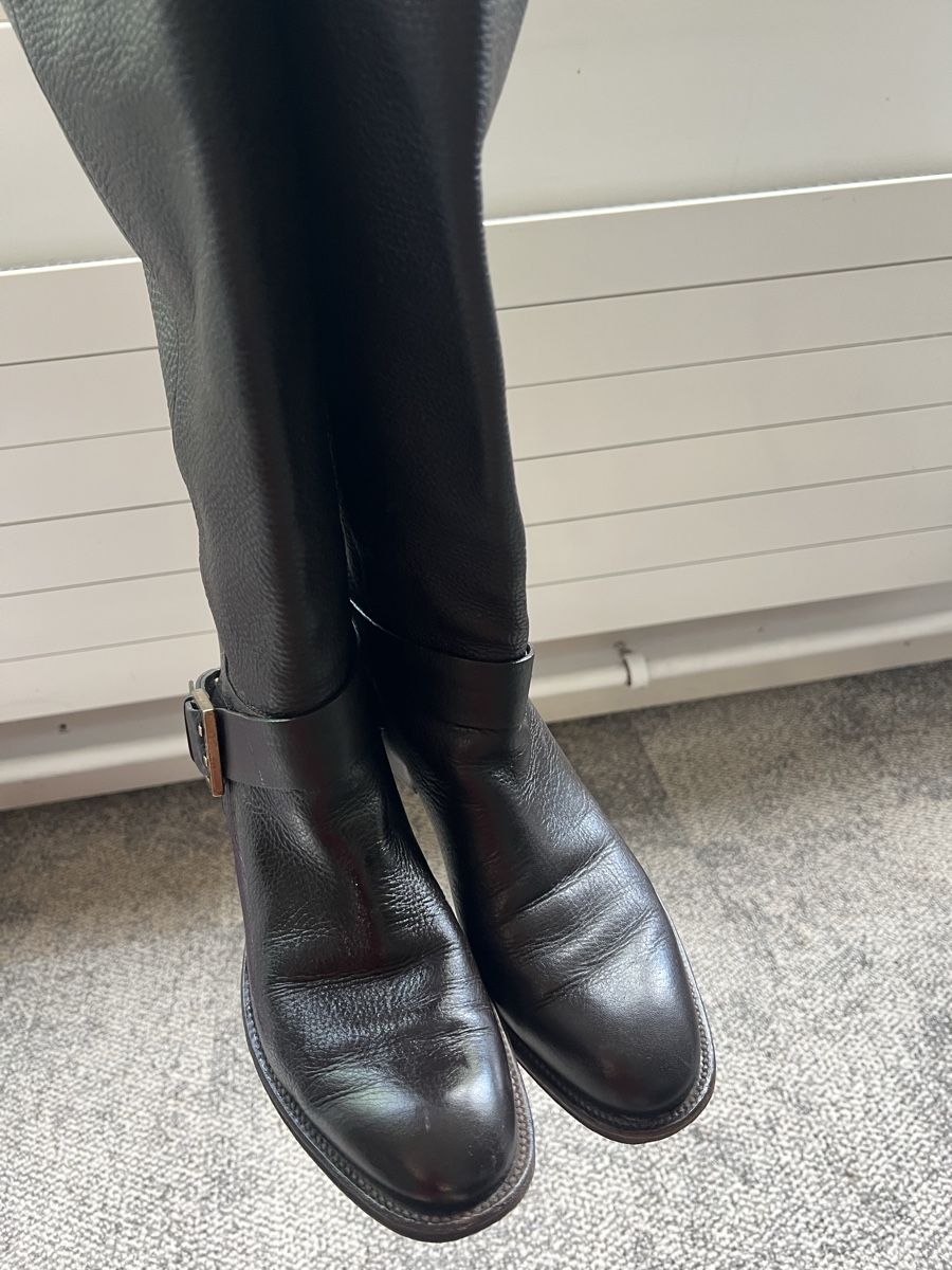 Chloé Chaussures femmes: Chloe Stiefel schwarz Leder Grösse 38.5  – D'occasion à Zürich par sil_wx77 2