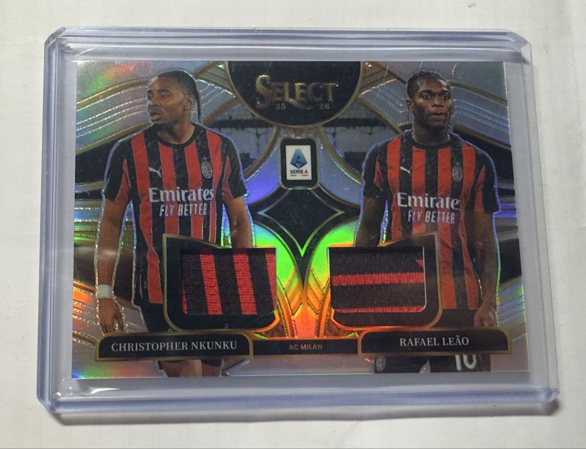 Panini Sammelbilder & Trading cards: 2025-26 Panini Select Serie A Rafael Leao/Christopher Patch – Neu (gemäss Beschreibung) aus Baar von sp7ni