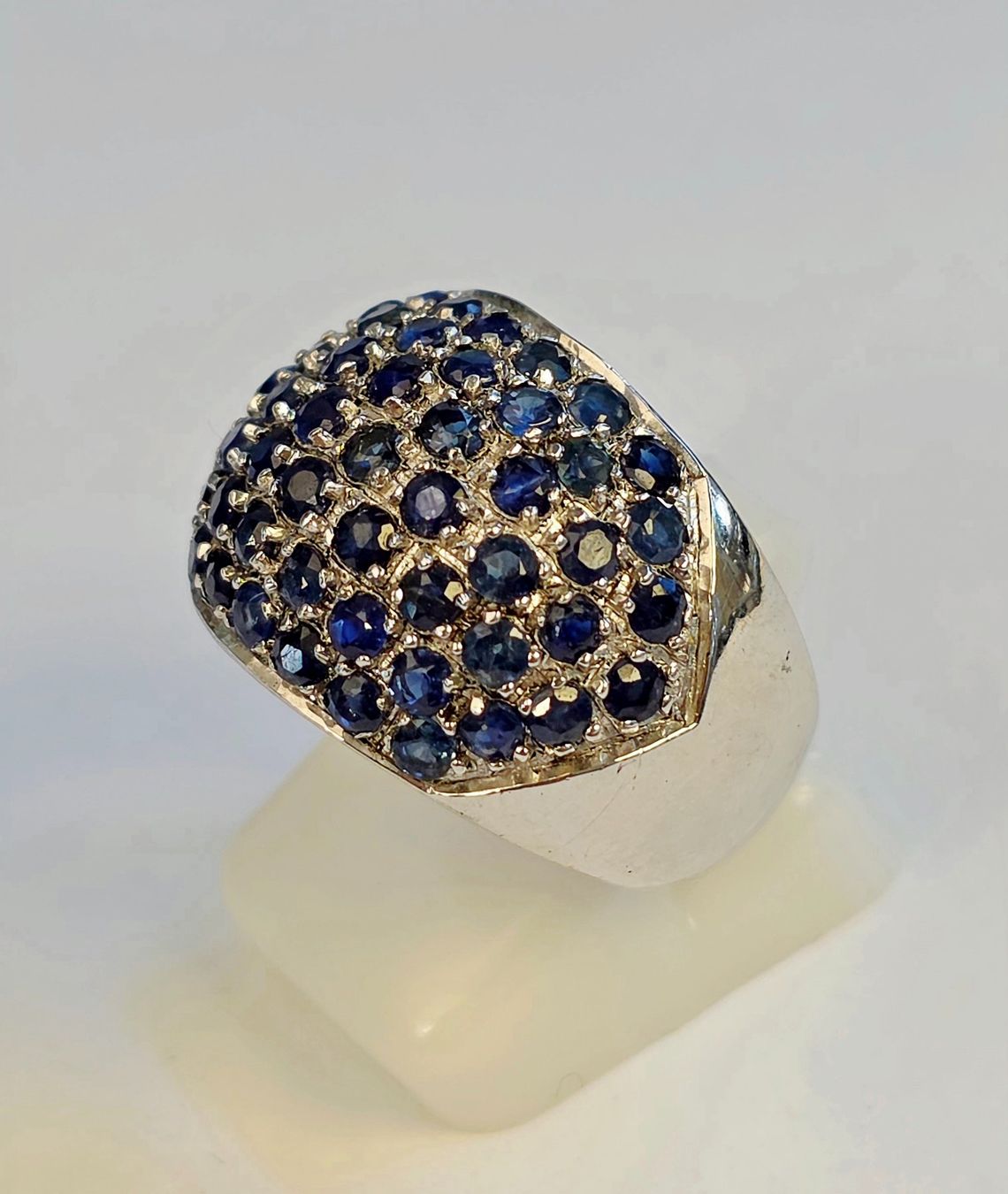 Bagues: Ring Silber mit Saphiren Grösse 56 neu – Neuf (Voir description) à Zürich par benedikt12 8
