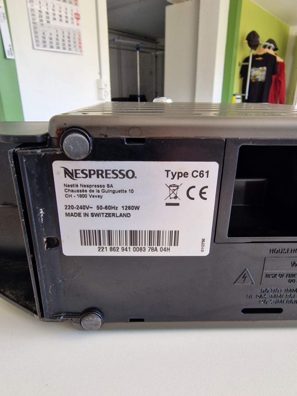 Nespresso Macchine per caffè & Macchine per espresso: Nespresso Maschine , schwarz/grau -Top Zustand! – Usato da Attiswil venduto da fam_k26s 2