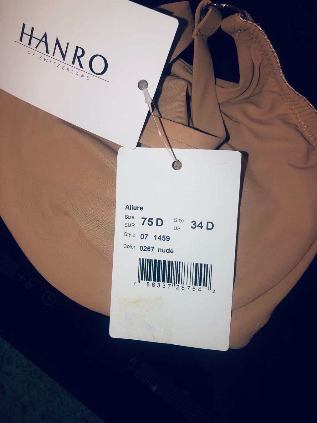Hanro Altra biancheria intima: BH HANRO 75D neu – Nuovo (secondo la descrizione) da Dornach venduto da samuti 1