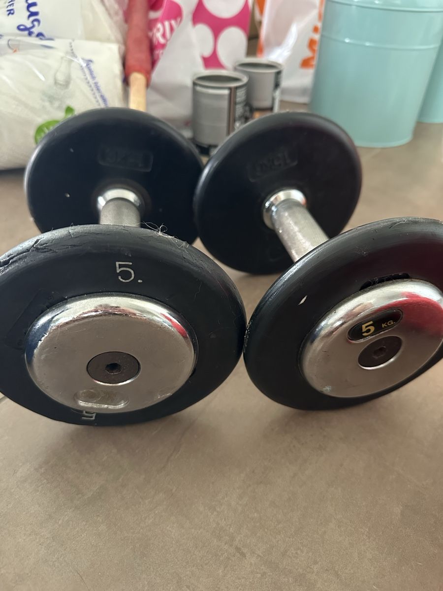 Manubri & Pesi: set of 5kg dumbbells – Usato da bözberg venduto da amy_7wz8