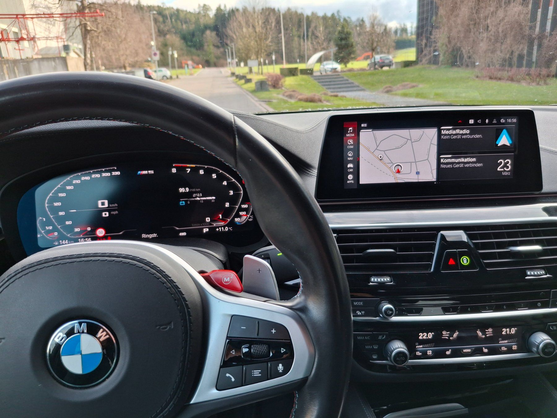 BMW Automobili: M5 competition 626 PS schwarz matt – Usato da Lütisburg venduto da ALSImmobau 2
