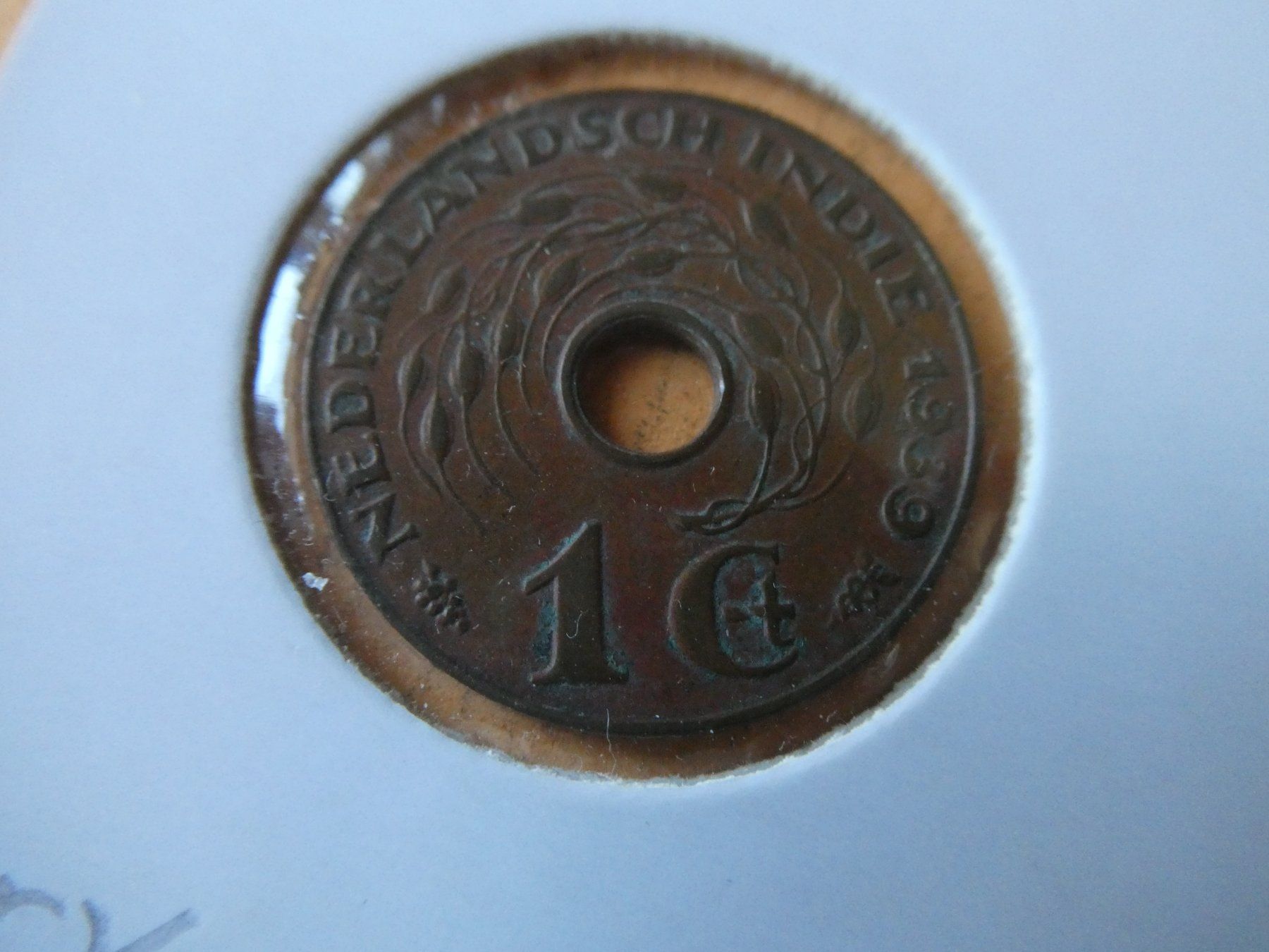 Tutti le monete: Niederländisch Indien 1939, 1 Cent – Usato da Hinterforst venduto da Rohusri 1