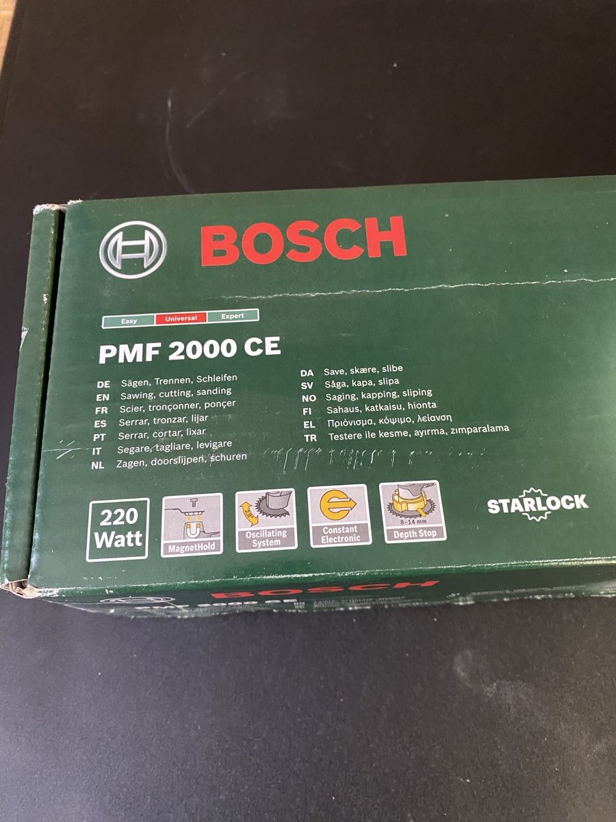 Bosch Tutti gli attrezzi: Bosch PMF 2000 CE outil multifonction - Comme neuf! 48 – Nuovo e nell'imballaggio originale da Grolley venduto da GM-CK 1