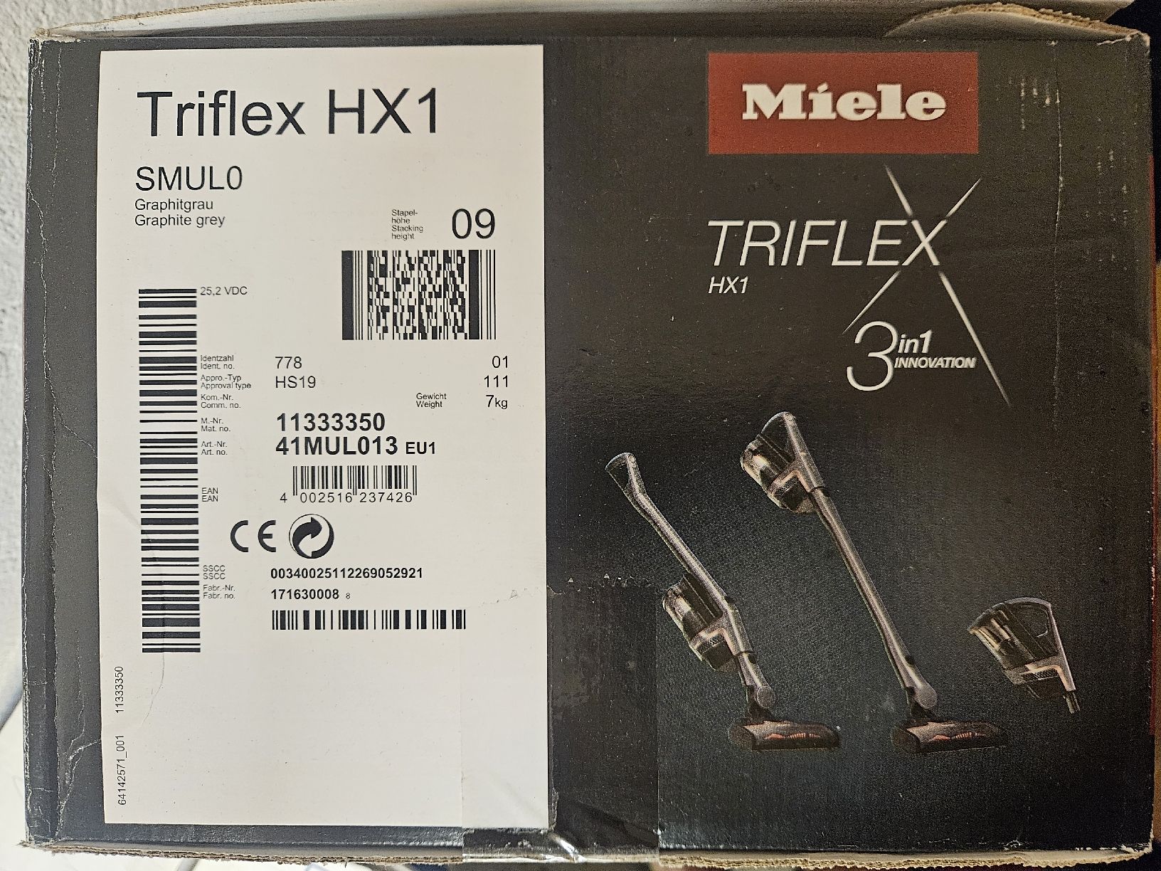 Miele Aspirapolveri & Accessori: MIELE Triflex HX1 – Nuovo (secondo la descrizione) da Bern venduto da lar_cgl6 1