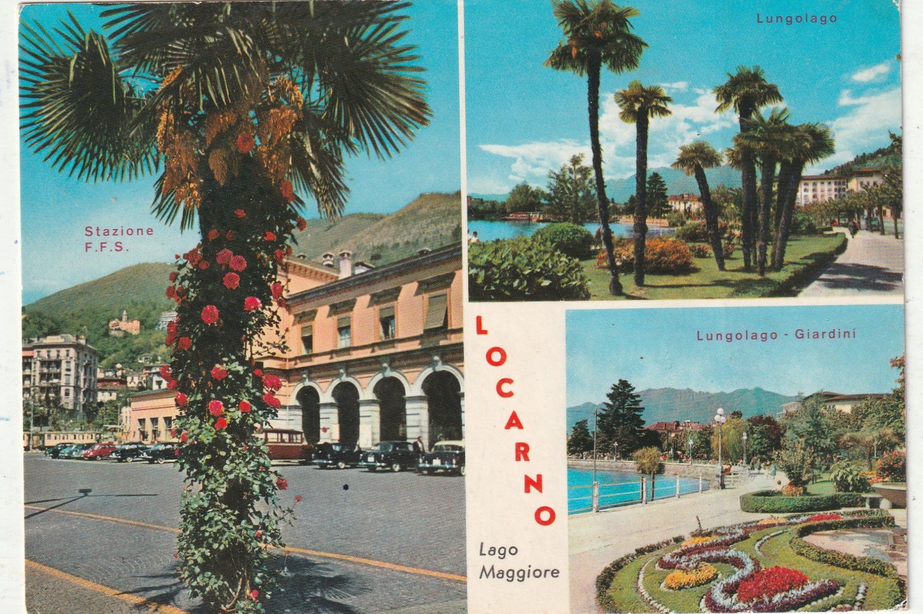 Cartoline postali: 10 Mehrbildkarten Tessin – Usato da Lumbrein venduto da made02 6