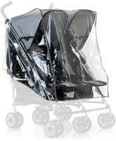 hauck Universal Regenschutz für Geschwisterwagen