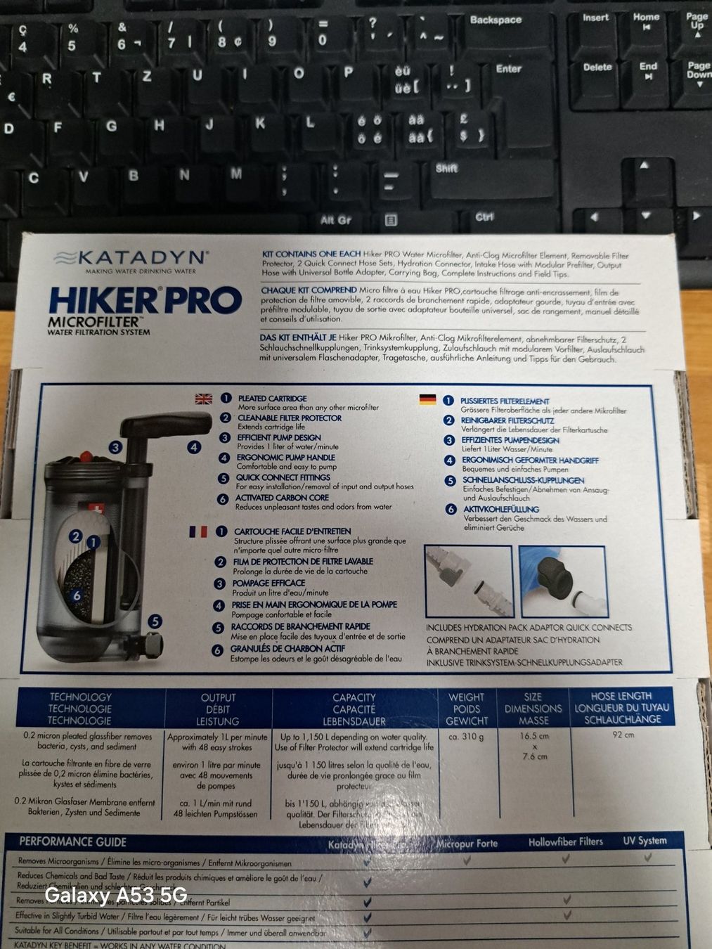 Katadyn Sanitär: HIKER PRO Microfilter / Wasserfilter – Neu (gemäss Beschreibung) aus Schübelbach von sblj1234 3