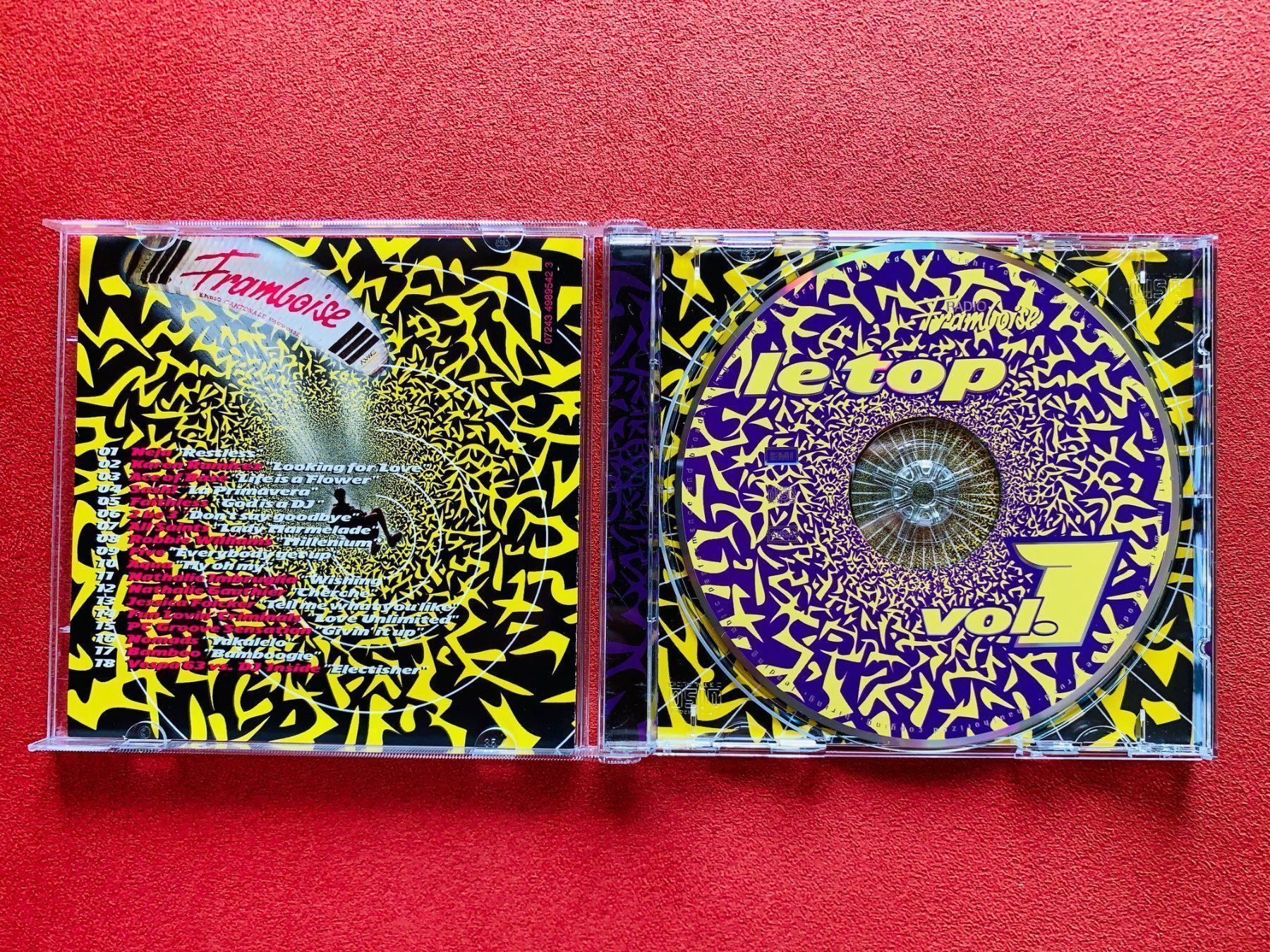 CDs: LE TOP Volume 1 - Radio Framboise – D'occasion à Soyhières par Spartan117 2