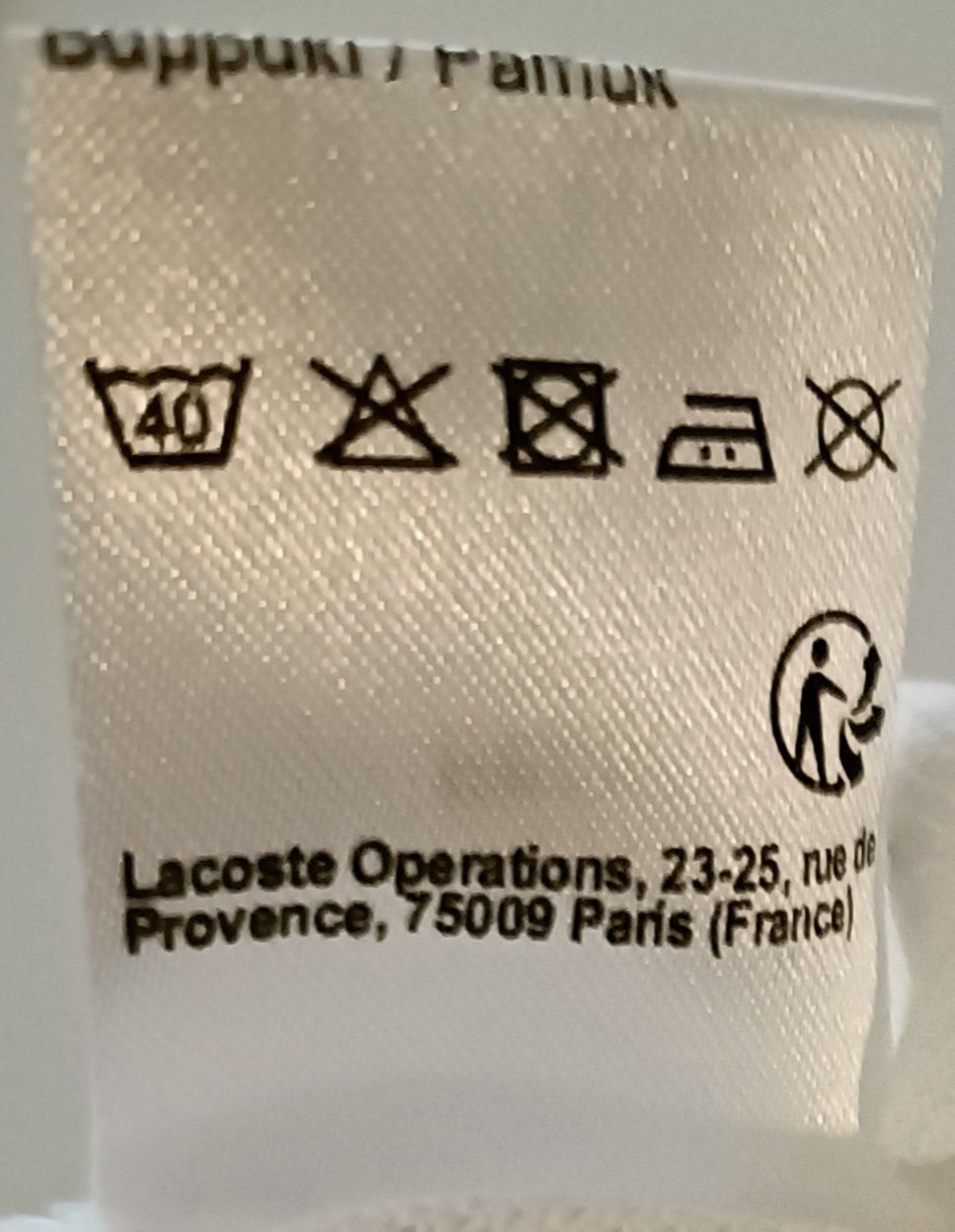 Lacoste Magliette Polo: LACOSTE Polo – Usato da Schaffhausen venduto da sim_j822 2