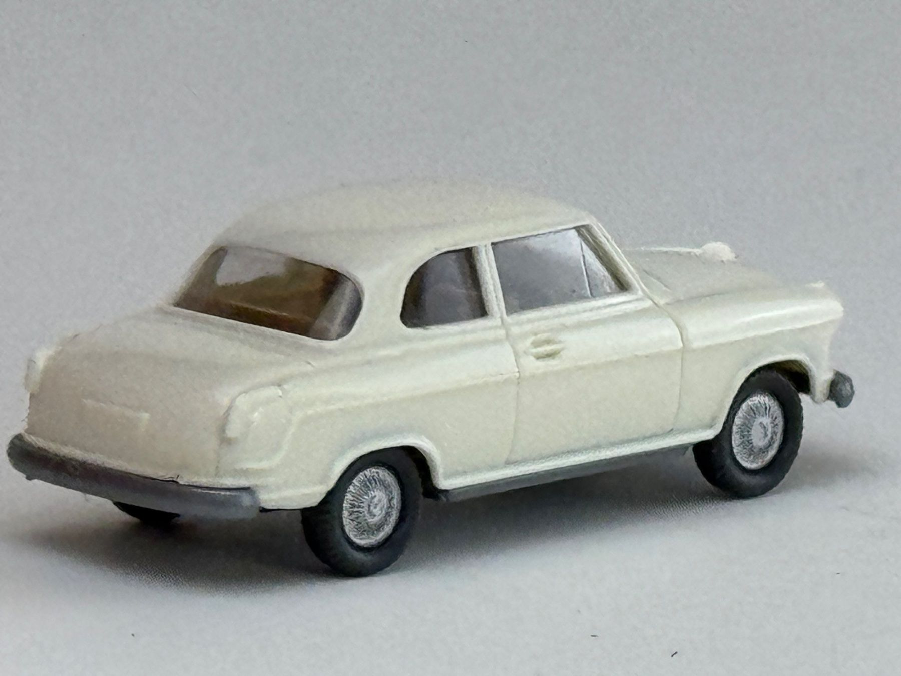Wiking Voitures modèles: SG-Wiking Borgward Isabella hellcremeweiss – D'occasion à Elm par Wikmtz 1