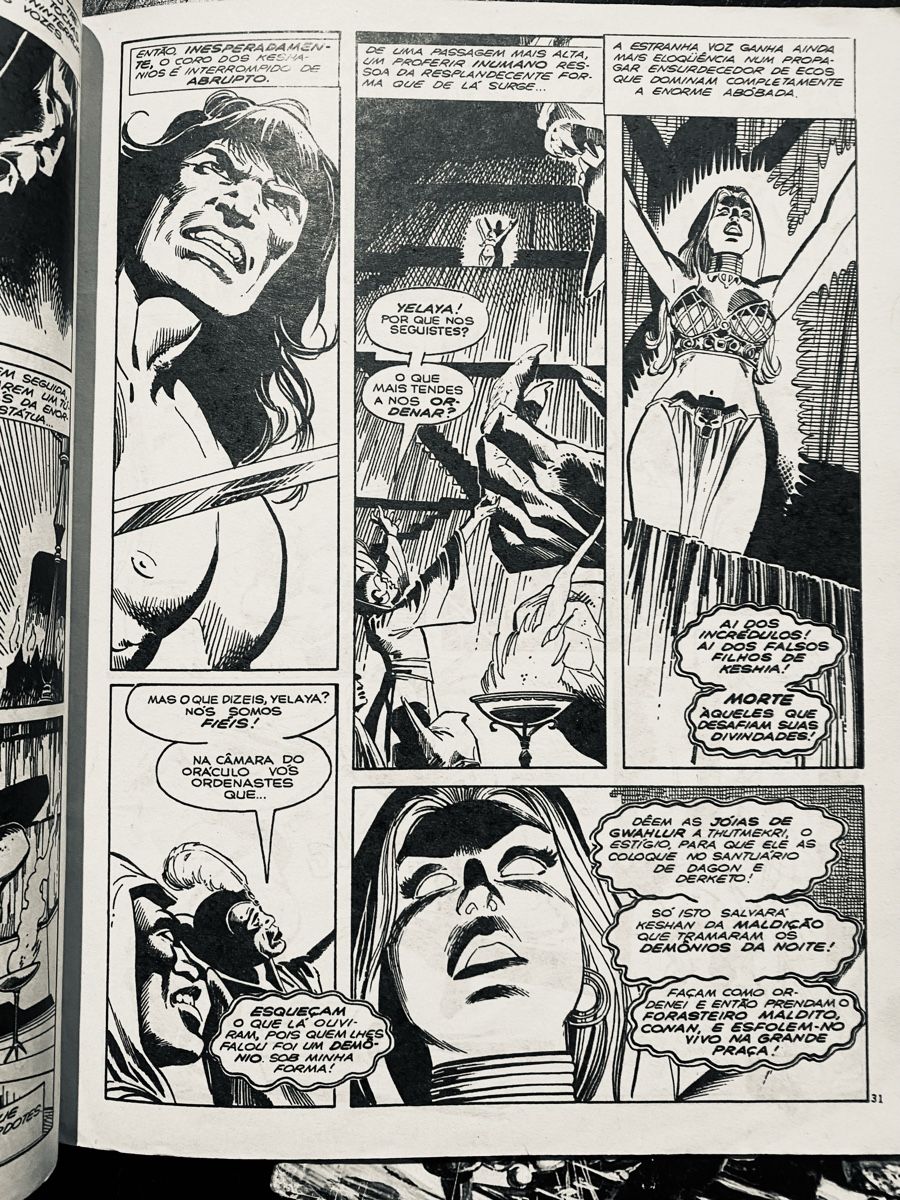 Fumetti: CONAN /2 Bände auf Portugiesisch / Farbig – Usato da Zuerich venduto da SonderArt-Wertgut 3