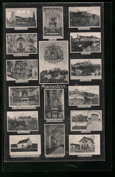 Cartoline postali: Mariastein, Innenansichten der Wallfahrt – Usato da Berlin venduto da bartko-reher