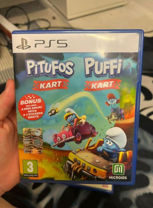 Sony Jeux: PS5- Spiel Schlümpfe Autorennen – D'occasion à Veltheim AG par Nadine_VS
