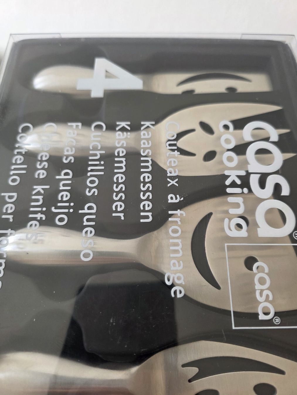Set di posate: Casa cooking Käsemesser- Couteaux à fromage – Nuovo e nell'imballaggio originale da Dietikon venduto da ninuzzo28 3