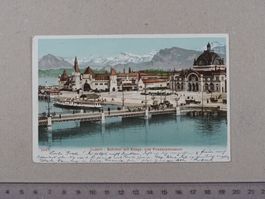 Luzern, Bahnhof, Kriegs- und Friedensmuseum, 1904