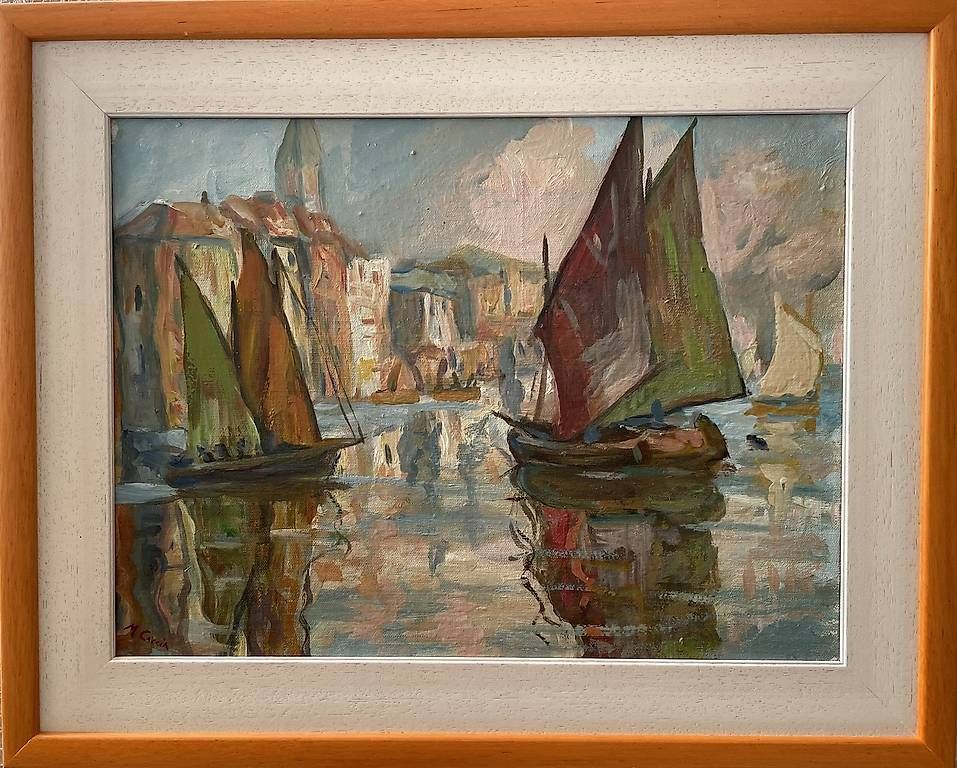 Dipinti: Bel quadro luminoso, veliero – Usato da Morbio Superiore venduto da finalmar