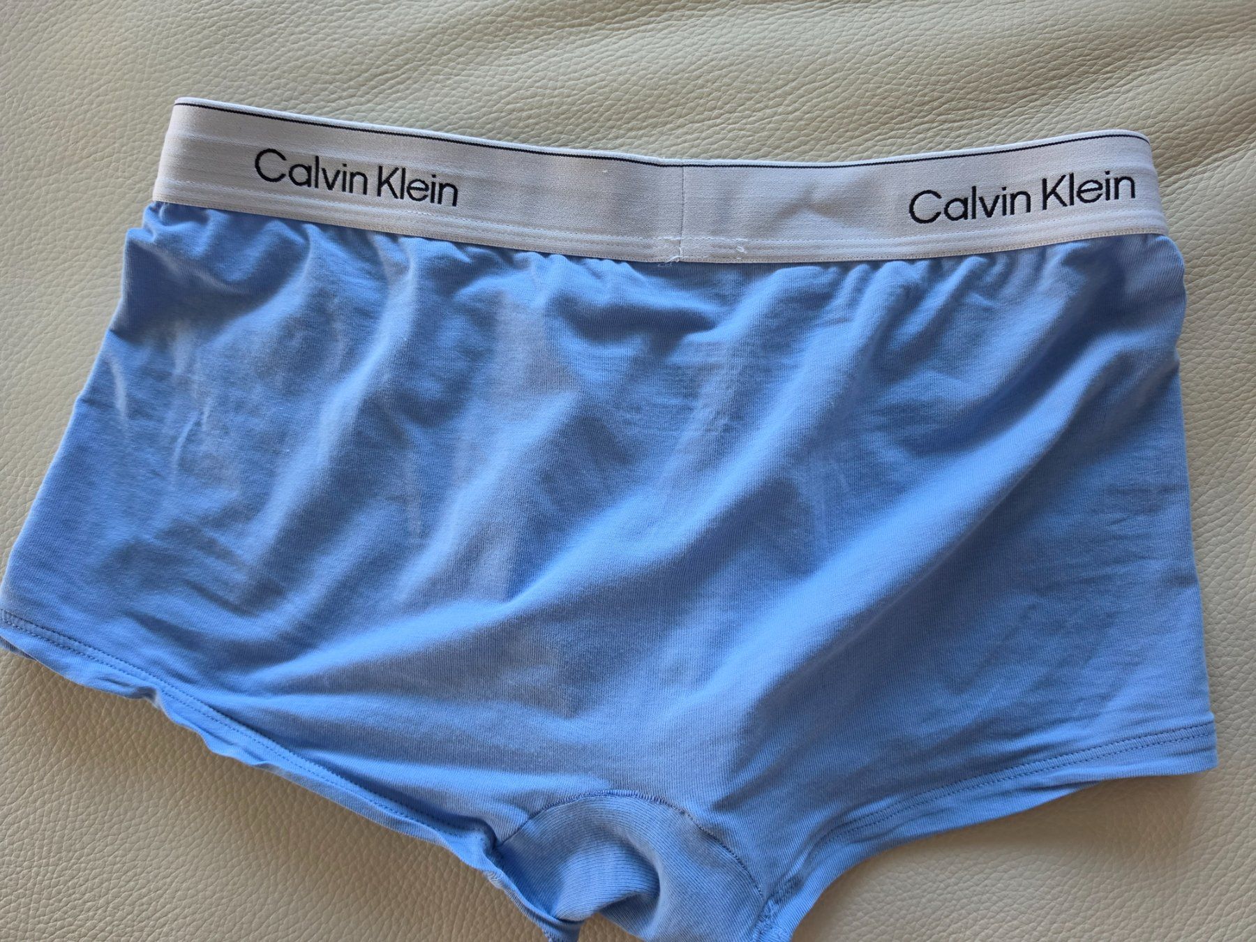 Calvin Klein Unterwäsche: Calvin Klein Unterhose blau Gr. M – Gebraucht aus Willisau von dor_xp9g 1