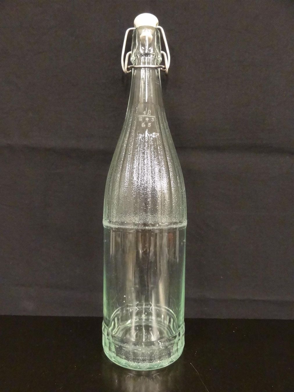 Gläser, Krüge & Flaschen: alte Flasche ELMER CITRON ROYAL 1963 – Gebraucht aus Kerzers von Flaschenposten 1