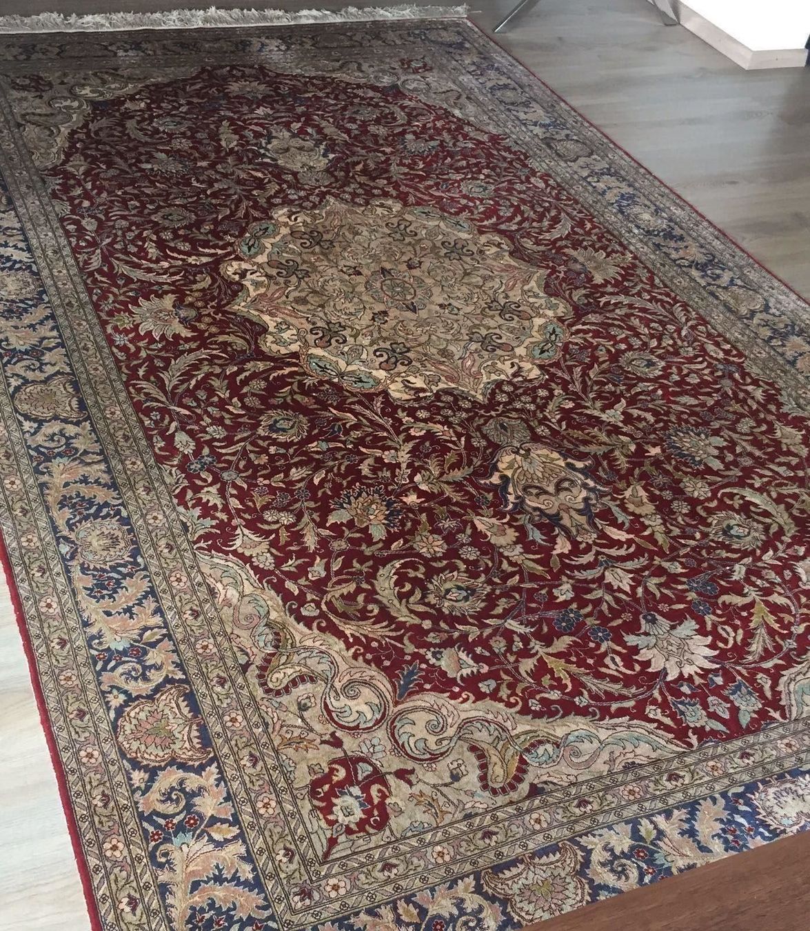 Teppiche: An important Large Silk Carpet Anatolia extra fine Rare' – Gebraucht aus Morges von Audemars07 1