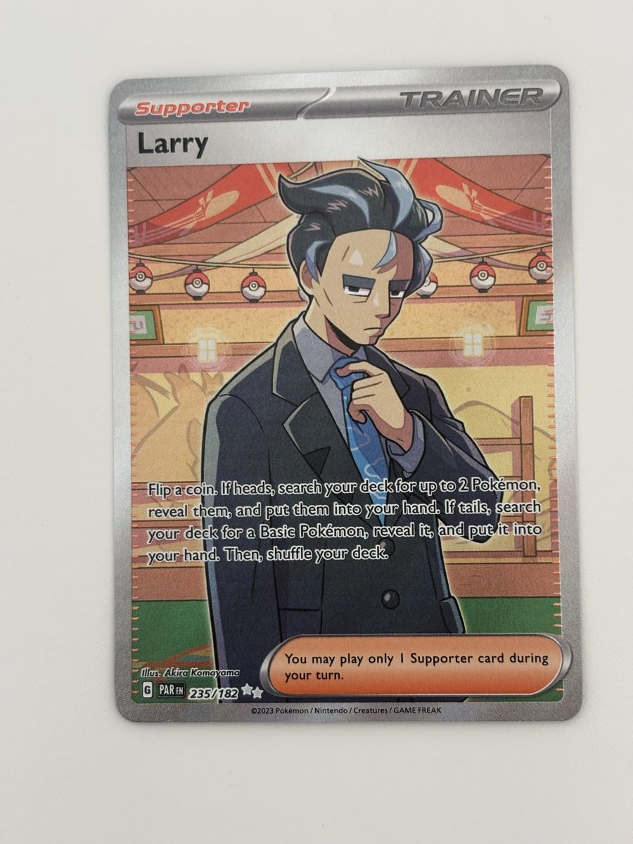 Pokémon Carte collezionabili: Carte Pokémon LARRY par 235 – Nuovo (secondo la descrizione) da lausanne venduto da helderj