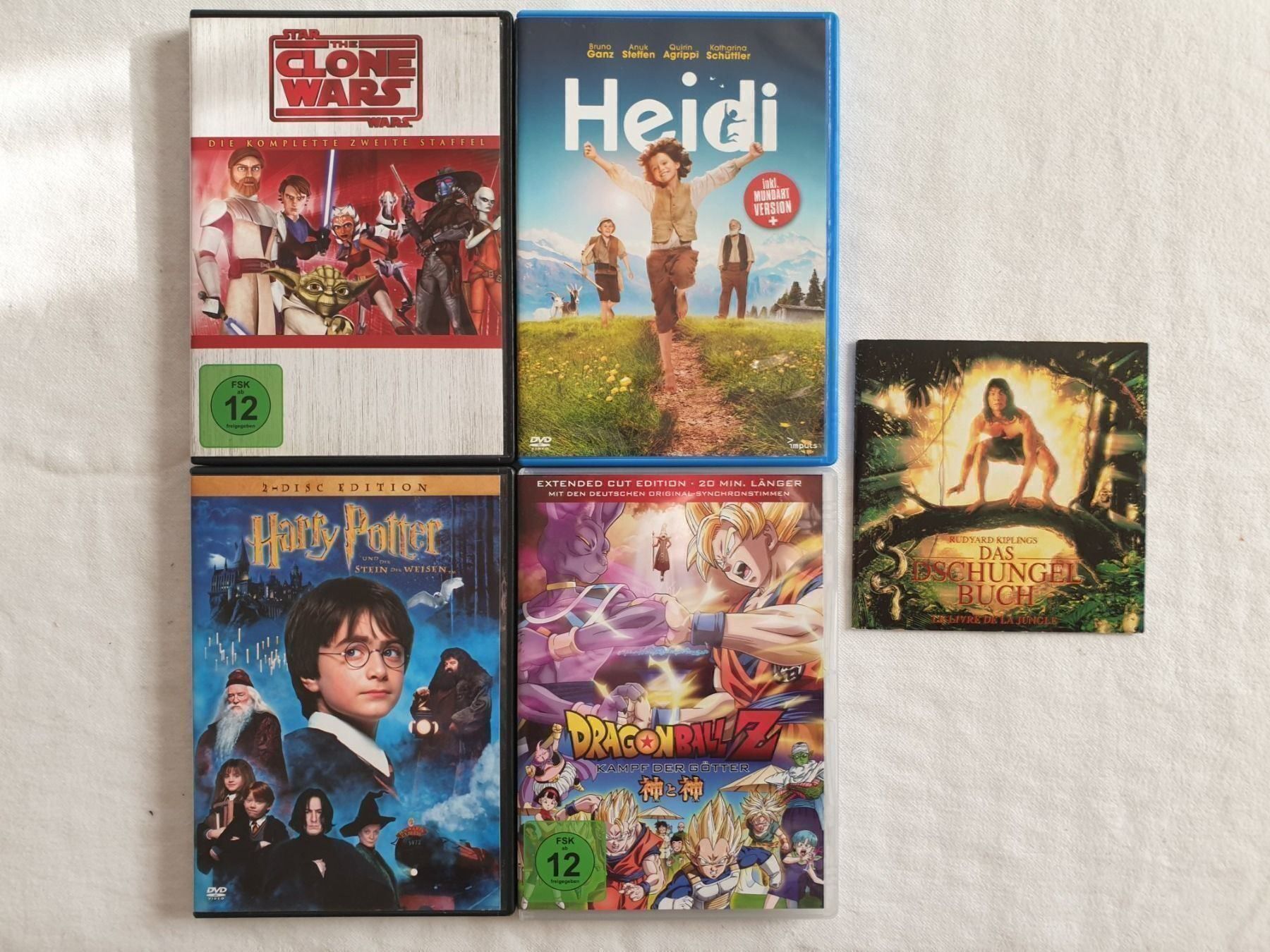 Tutti i DVDs: 13 Kinderfilme DVD sammlung – Usato da Rebstein venduto da gimmma 2
