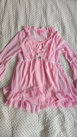 Robe courte rose Real Divinity de Sugar Thrillz