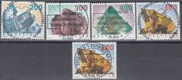 1065, 1066, 1094, 1095 und 1160 mit FD-Vollstempel, Kat.94.-