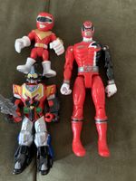 3x "Power Rangers" Figuren (vintage/ neuer)