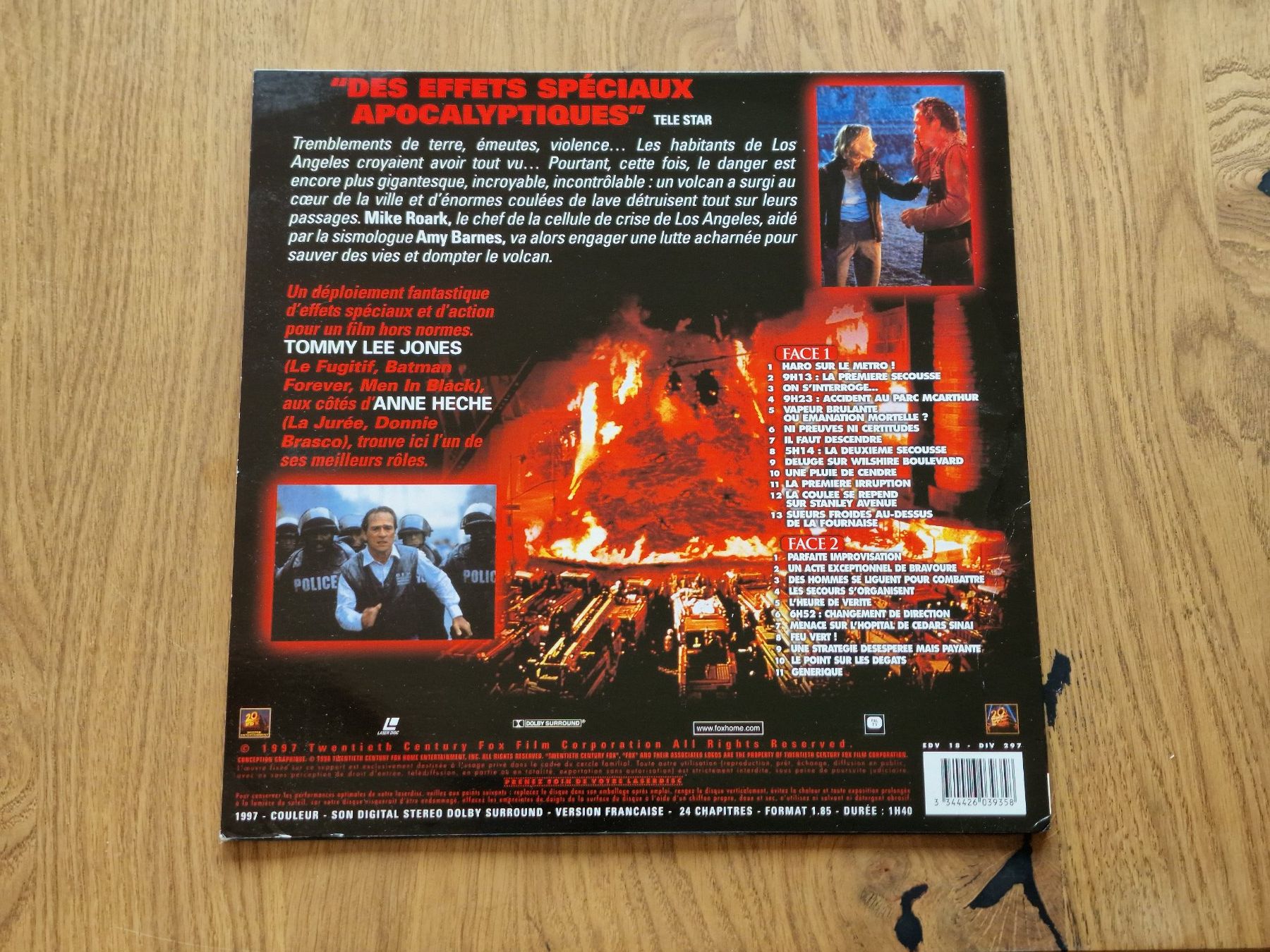 Tutti i DVDs: Volcano - LaserDisc - PAL VF – Usato da Courgenay venduto da Periote00 1