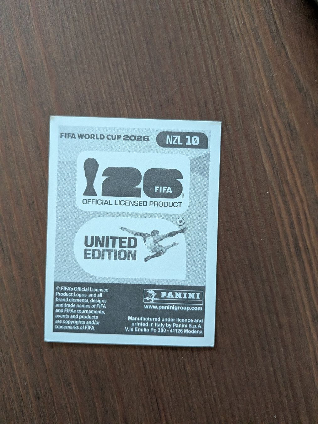 Panini Carte collezionabili: Panini Bild NZL 10 – Usato da Eschenbach SG venduto da SanFranciscoCalifornia 1