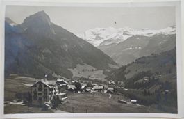 Photo-Postkarte Kiental mit Blüemlisalp 1926